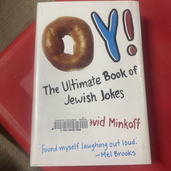 Oy!: The Ultimate Book of Jewish Jokes - Hardcover By Minkoff, David Humor Fun - Picture 1 of 4